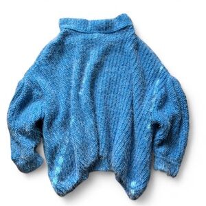 Free People Oasis Oversized Tunic Sweater Size Large Cozy Sweater